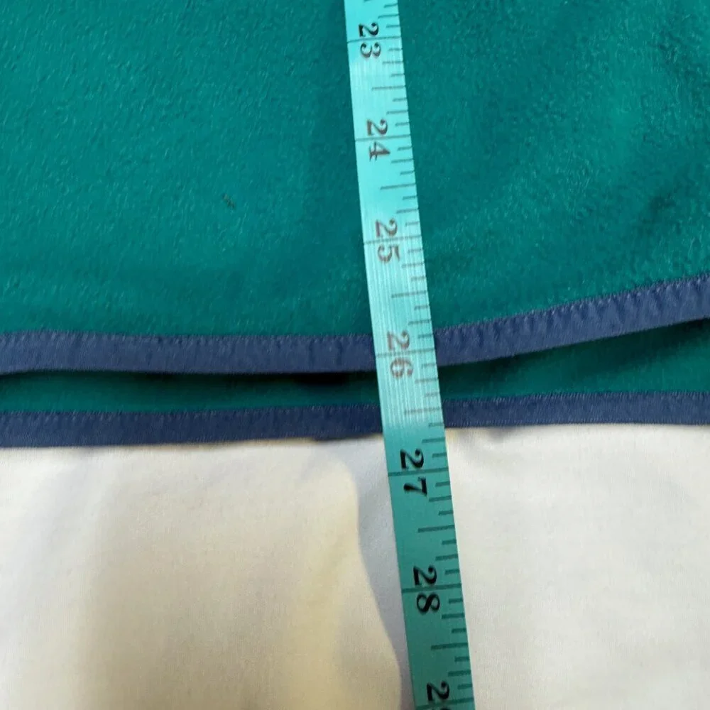 The North Face Glacier Alpine Fleece‎ Jacket Men’s Medium Green/Blue EUC